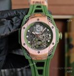 New Replica Hublot Samuel Ross Big Bang Rose Gold and Green Watches